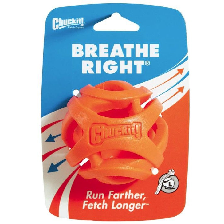 Chuckit Breathe Right Fetch Ball-Dog-Chuckit!-Large 1 count-