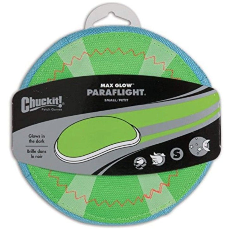 Chuckit Max Glow Paraflight Disc Dog Toy-Animals & Pet Supplies-BimBimPet-