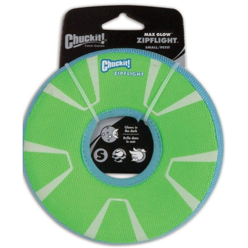 Chuckit Zipflight Max Glow Flying Ring-Animals & Pet Supplies-BimBimPet-