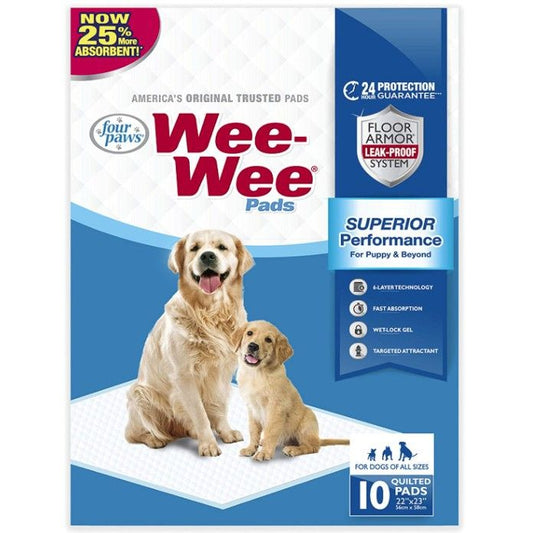 Four Paws Original Wee Wee Pads-Dog-Four Paws-10 count-