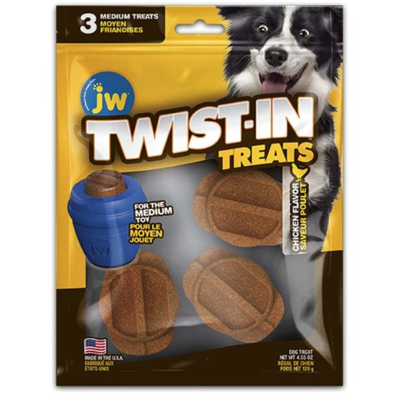 JW Pet Chicken Flavor Twist-In Treat Refills Medium-Animals & Pet Supplies-BimBimPet-