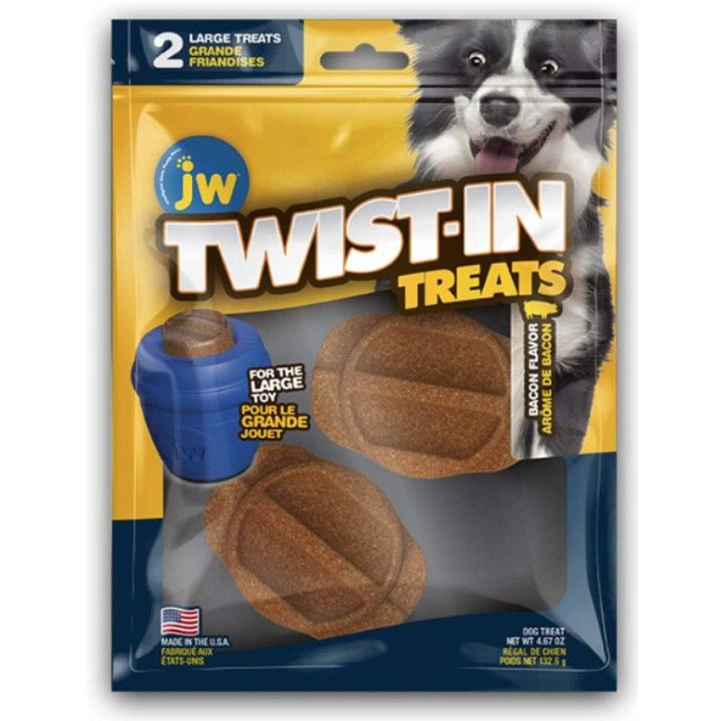 JW Pet Bacon Flavor Twist-In Treat Refills Large-Animals & Pet Supplies-BimBimPet-