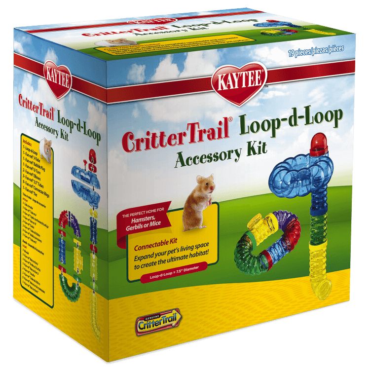 Kaytee CritterTrail Loop-D-Loop Accessory Kit-Small Pet-Kaytee-1 count-