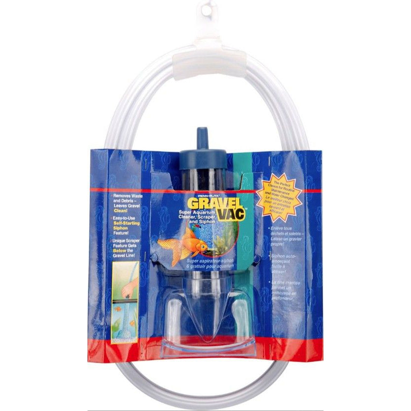 Penn Plax Gravel-Vac Aquarium Gravel Cleaner 5" Cylinder with 56" Hose-Fish-Penn Plax-1 count-