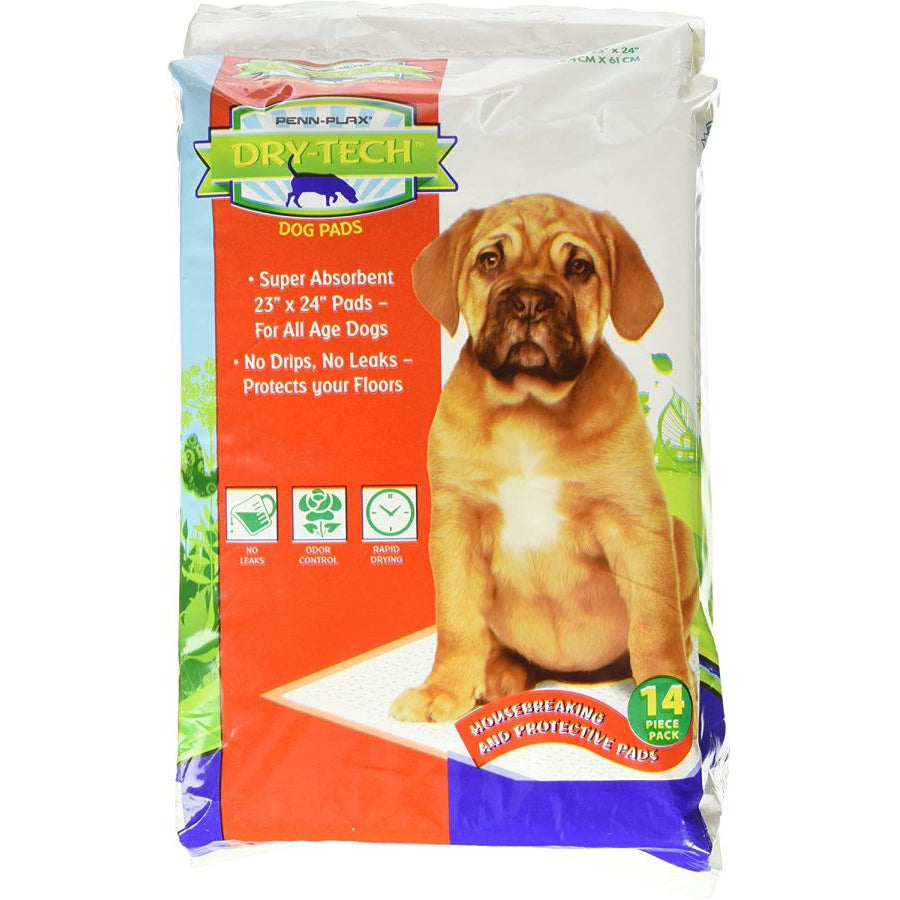 Penn Plax Dry-Tech Dog and Puppy Training Pads 23" x 24"-Dog-Penn Plax-14 count-