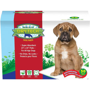 Penn Plax Dry-Tech Dog and Puppy Training Pads 23" x 24"-Dog-Penn Plax-50 count-