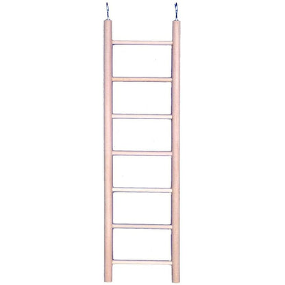 Penn Plax Natural Wooden Ladder for Birds-Bird-Penn Plax-Medium 1 count-