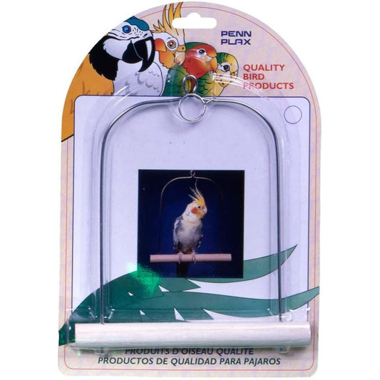 Penn Plax Wooden Cockatiel Swing-Bird-Penn Plax-1 count-