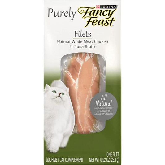 Purina Fancy Feast Purely Natural Filets Chicken with Tuna Broth-Animals & Pet Supplies-BimBimPet-