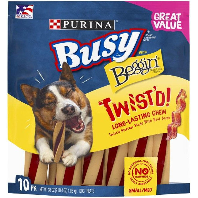 Purina Busy with Beggin' Twist'd Chew Treats Original-Dog-Purina-36 oz-