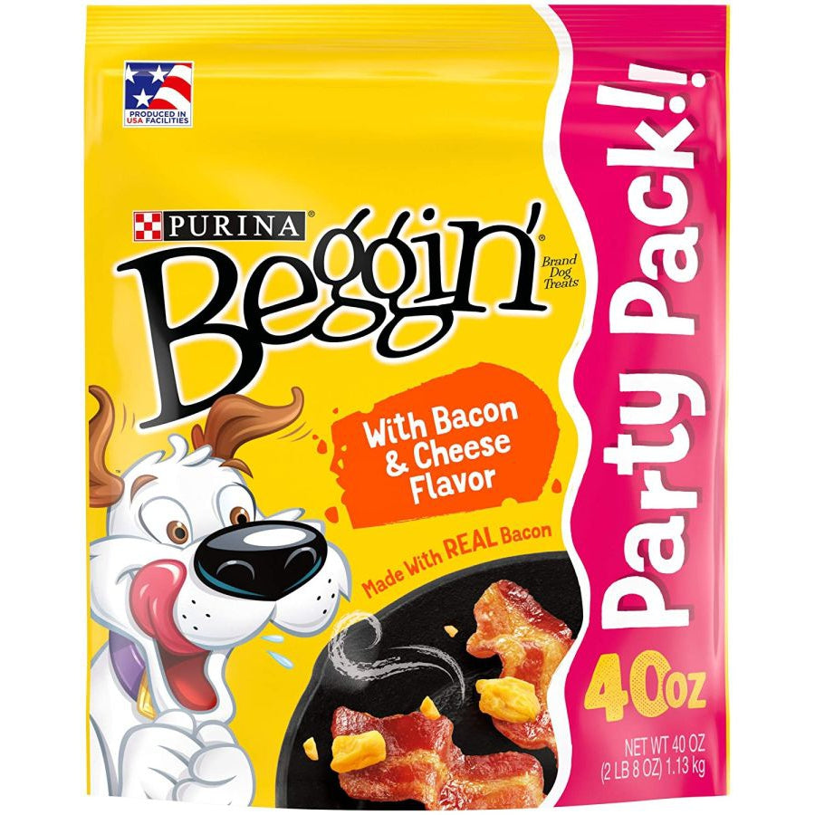 Purina Beggin' Strips Bacon and Cheese Flavor-Dog-Purina-40 oz-