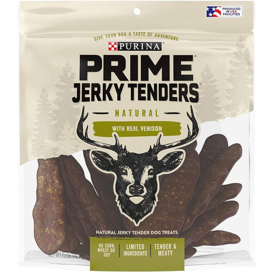 Purina Prime Jerky Tenders with Real Venison-Animals & Pet Supplies-BimBimPet-