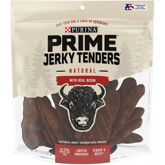 Purina Prime Jerky Tenders with Real Bison-Animals & Pet Supplies-BimBimPet-