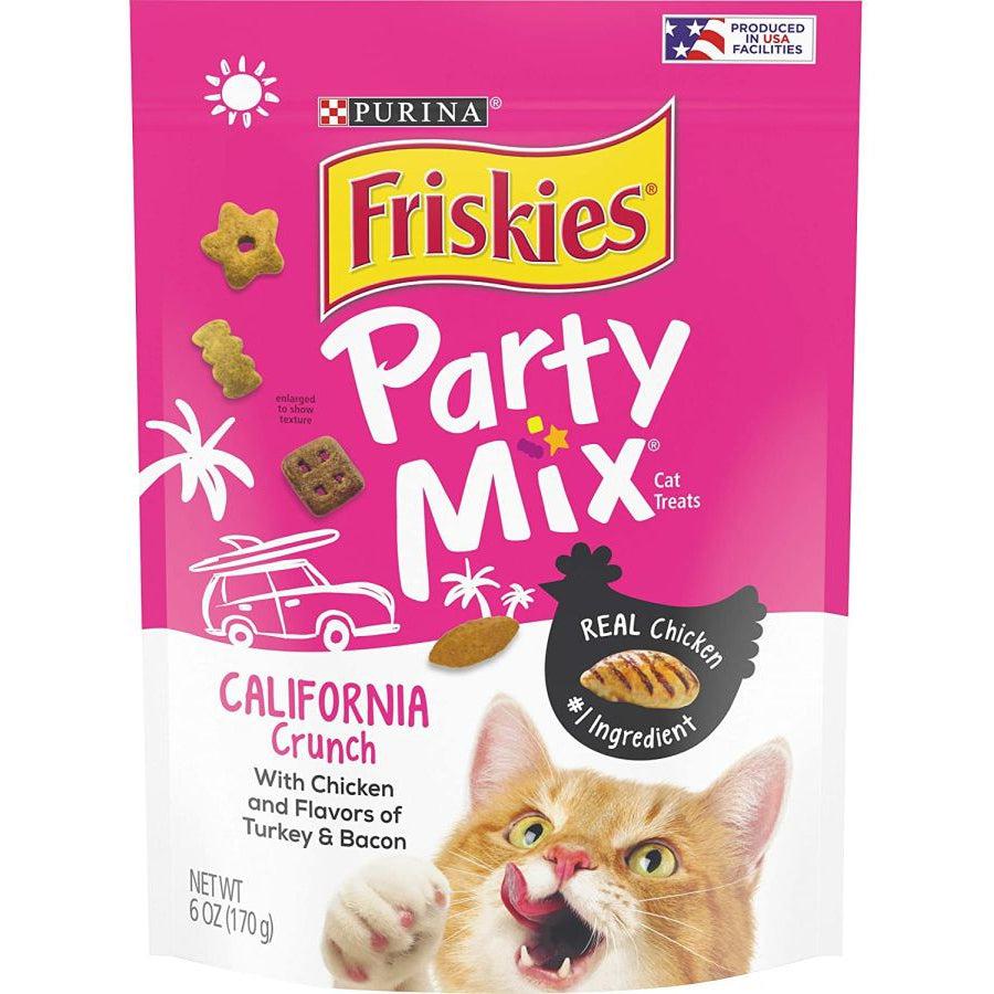 Friskies Party Mix Crunch Treats California Crunch-Cat-Friskies-6 oz-