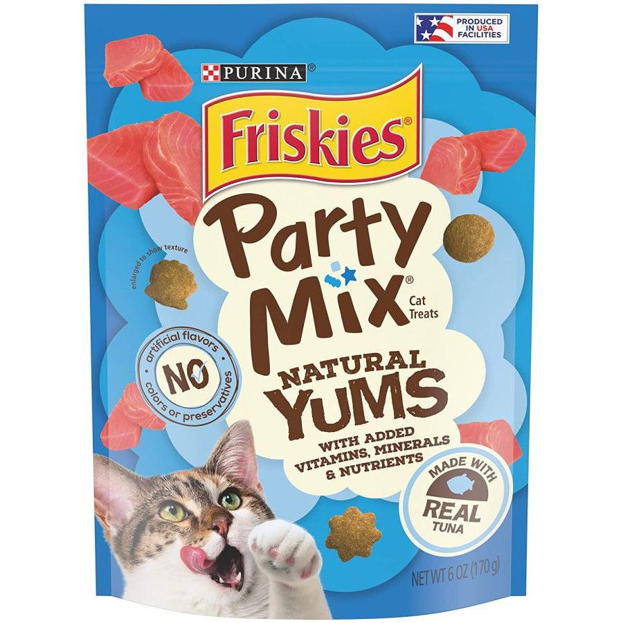 Friskies Party Mix Naturals Cat Treats Real Tuna-Cat-Friskies-6 oz-