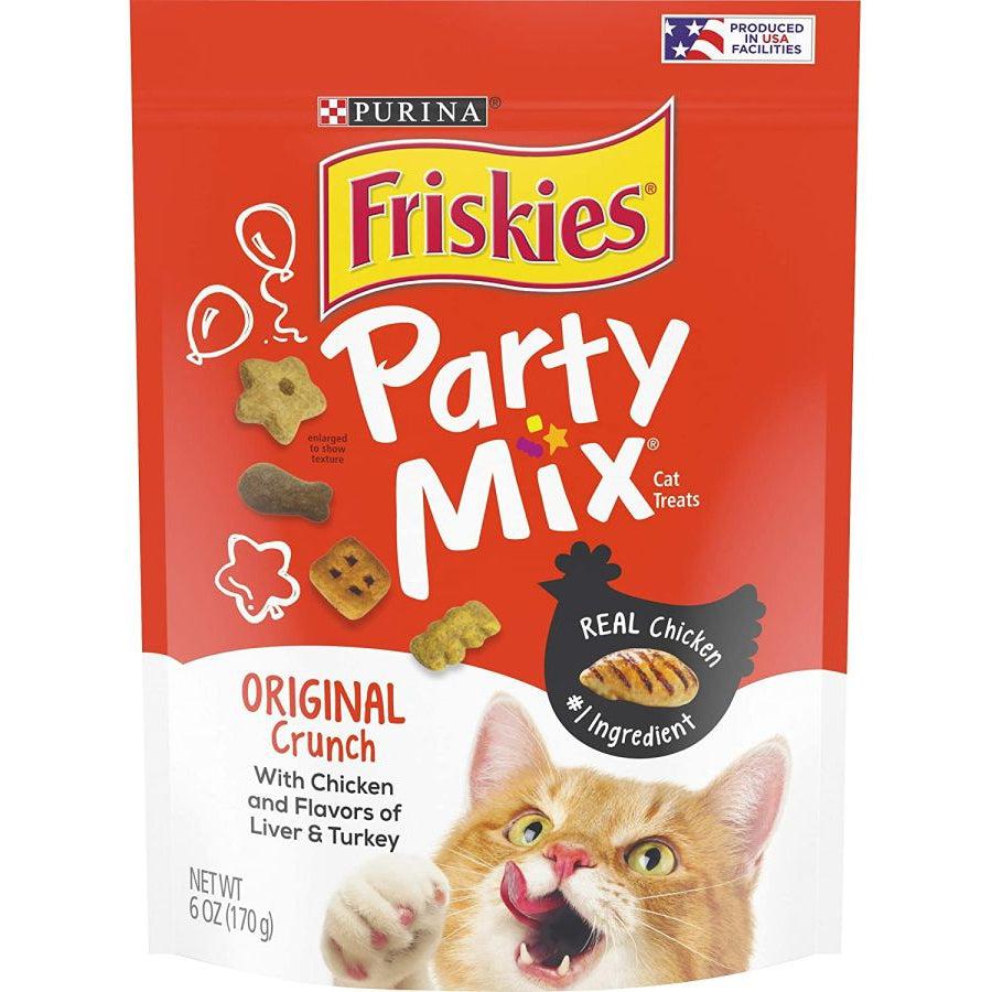 Friskies Party Mix Crunch Treats Original-Cat-Friskies-6 oz-