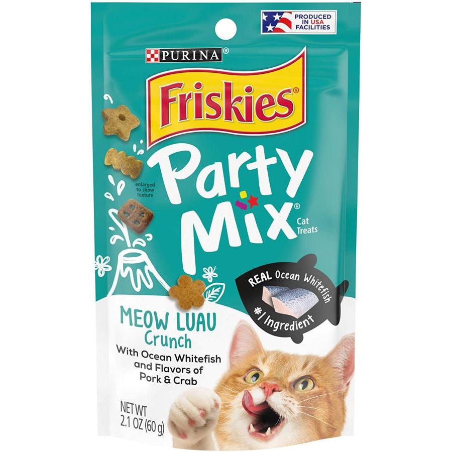 Friskies Party Mix Crunch Treats Meow Luau-Cat-Friskies-2.1 oz-