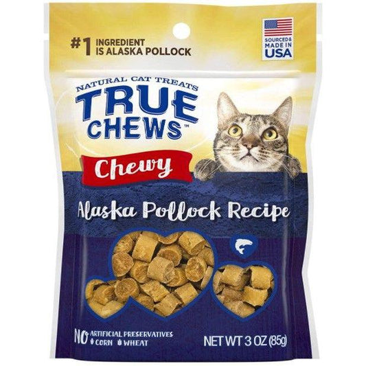 True Chews Chewy Alaska Pollock Recipe Cat Treats-Cat-True Chews-3 oz-