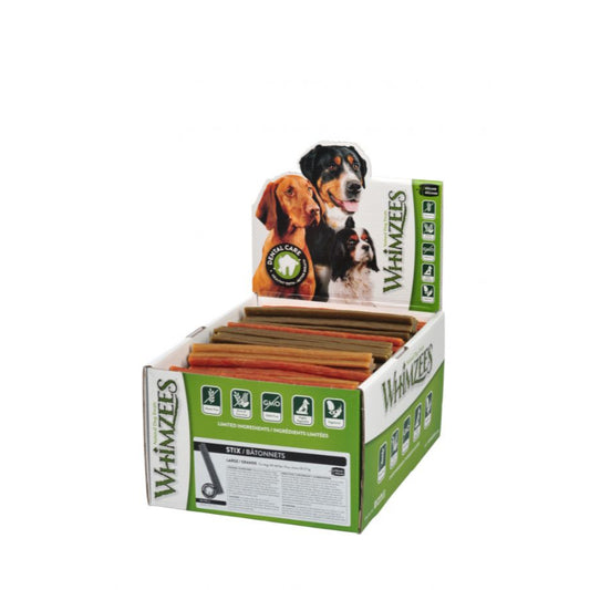 Whimzees Natural Dental Care Stix Treats Large-Animals & Pet Supplies-BimBimPet-