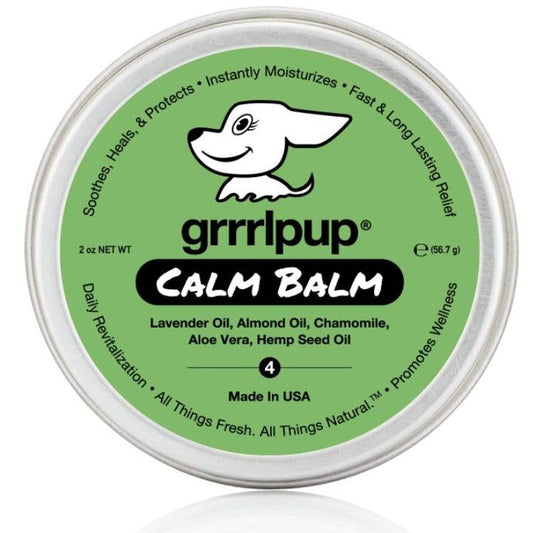 Grrrlpup Lavender Oil Calm Balm-Dog-Grrrlpup-2 oz-