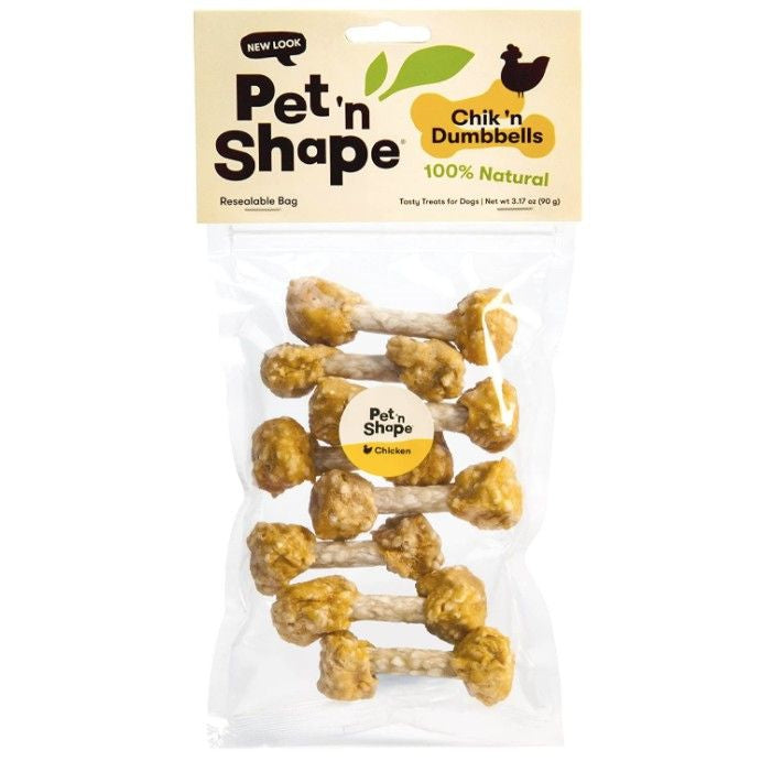 Pet n Shape Chik n Dumbbells-Dog-Pet 'n Shape-3.17 oz-