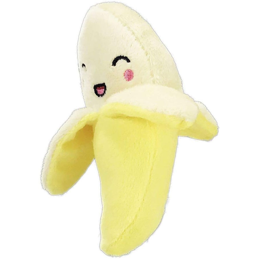 Petsport Tiny Tots Foodies Banana Plush Dog Toy-Dog-Petsport USA-1 count-