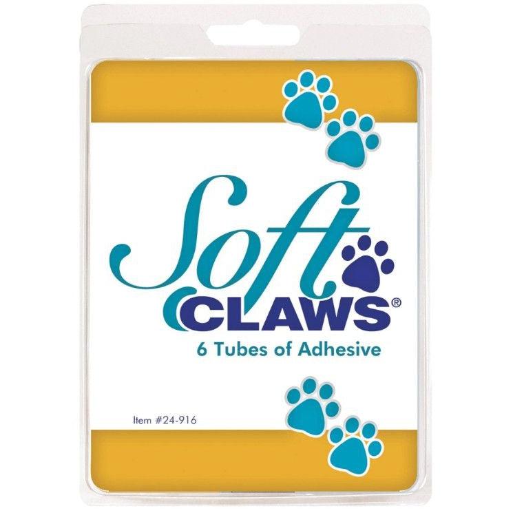 Soft Claws Nail Cap Adhesive Refill-Cat-Soft Claws-6 count-