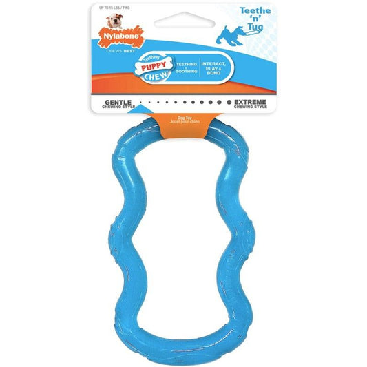 Nylabone Puppy Teeth 'n' Tug Chew Toy-Dog-Nylabone-1 count-