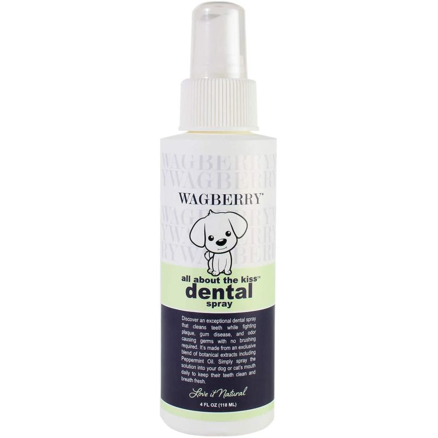 Wagberry All About the Kiss Dental Spray-Dog-Wagberry-4 oz-