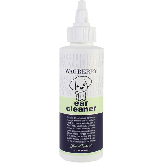 Wagberry Ear Cleaner for Dogs-Dog-Wagberry-4 oz-