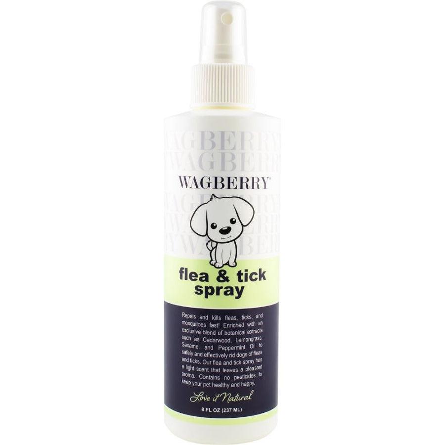 Wagberry Flea and Tick Spray-Dog-Wagberry-8 oz-