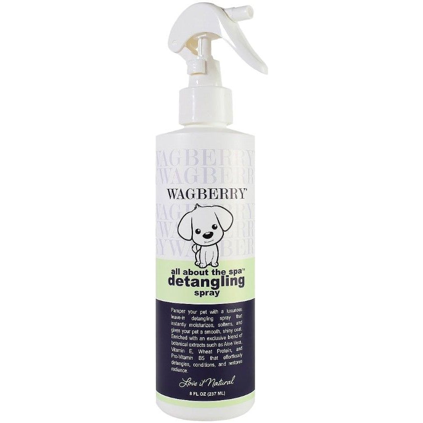 Wagberry All About the Spa Detangling Spray-Dog-Wagberry-8 oz-