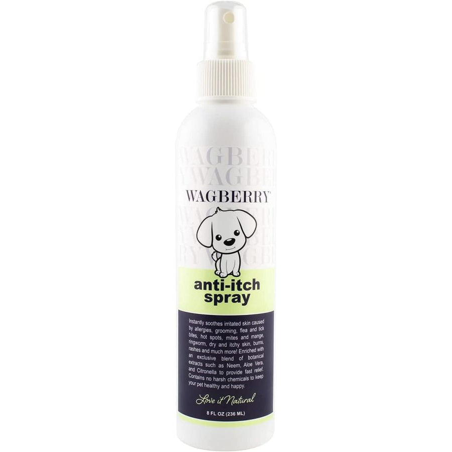 Wagberry Anti-Itch Spray-Dog-Wagberry-8 oz-