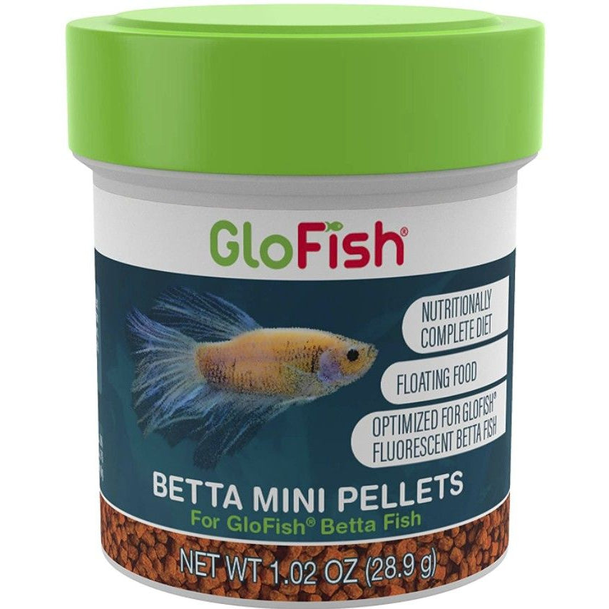 Tetra GloFish Betta Mini Pellets-Fish-Tetra-1.02 oz-