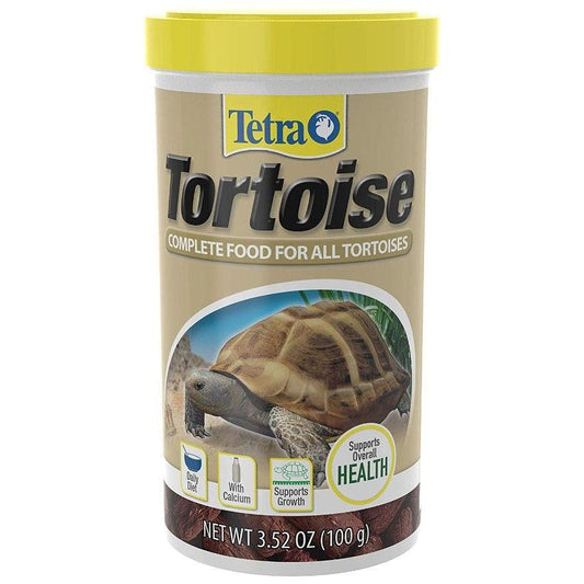 Tetra Tortoise Complete Food for All Tortoises-Reptile-Tetra-3.52 oz-