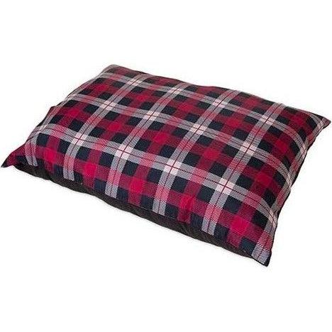 Petmate Plaid Pillow Dog Bed Assorted Colors-Dog-Petmate-36"L x 27"W-