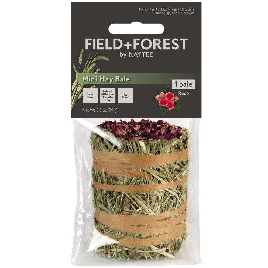 Kaytee Field and Forest Mini Hay Bale Rose-Small Pet-Kaytee-1 count-