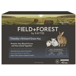 Kaytee Field and Forest Timothy and Orchard Grass Hay Blend-Small Pet-Kaytee-40 oz-