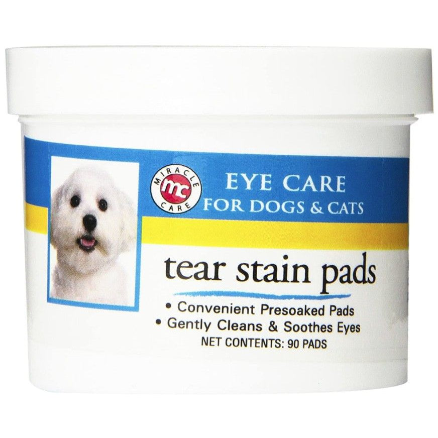 Miracle Care Tear Stain Pads-Dog-Miracle Care-90 count-