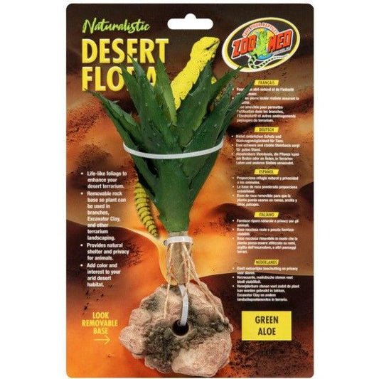 Zoo Med Green Aloe Desert Flora Terrarium Plant-Reptile-Zoo Med-1 count-