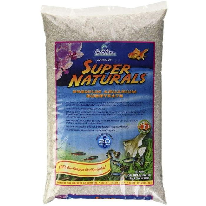 CaribSea Super Naturals Freshwater Substrate Torpedo Beach-Fish-Caribsea-20 lbs-