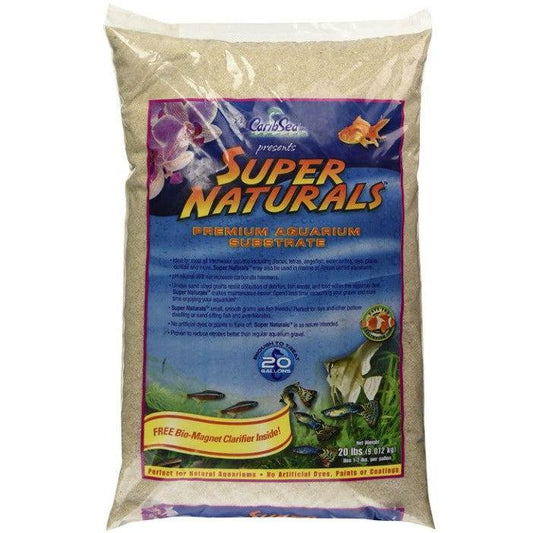 CaribSea Super Naturals Freshwater Substrate Crystal River-Fish-Caribsea-20 lbs-