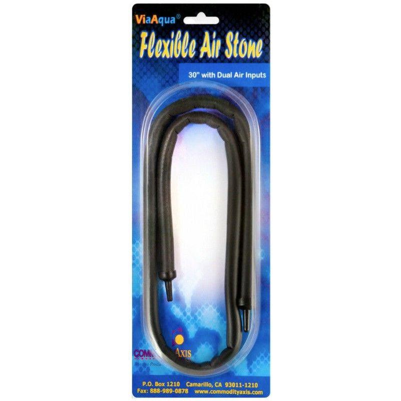 Via Aqua Flexible Dual Input Air Stone 30"-Fish-Via Aqua-1 count-