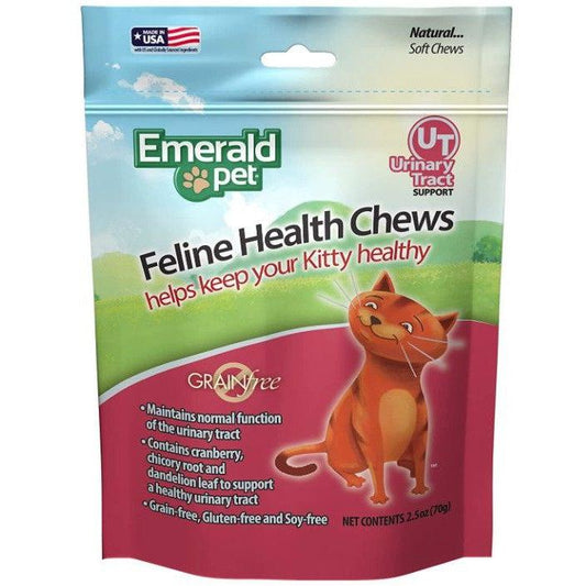 Emerald Pet Feline Health Chews Urinary Tract Support-Cat-Emerald Pet-2.5 oz-