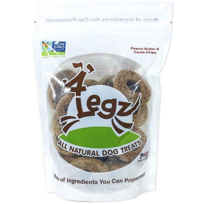 4Legz Ode 2 Odie Peanut Butter and Carob Chips for Dogs-Dog-4Legz-7 oz-