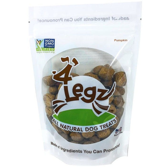 4Legz Organic Pumpkin Crunchy Dog Cookies-Dog-4Legz-7 oz-