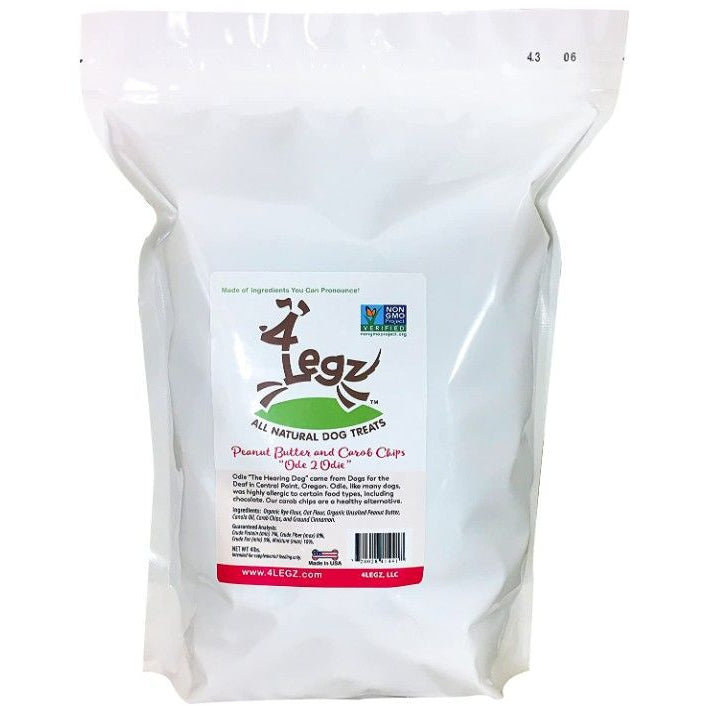 4Legz Ode 2 Odie Peanut Butter and Carob Chips for Dogs-Dog-4Legz-4 lbs-