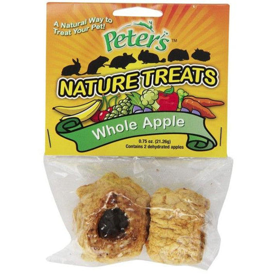 Marshall Peters Nature Treats Whole Apple-Small Pet-Marshall-2 count-