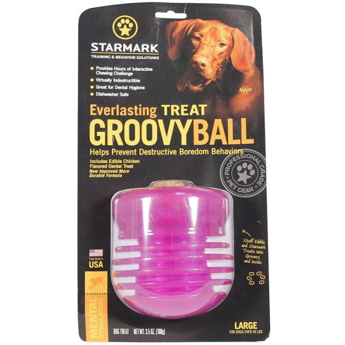 Starmark Everlasting Treat Groovy Ball Large-Dog-Starmark-1 count-