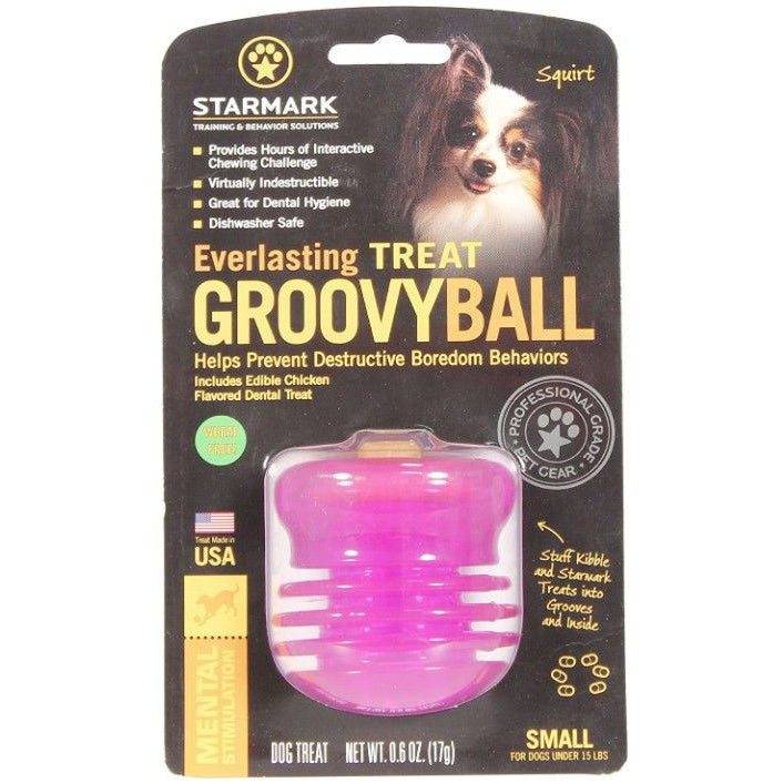 Starmark Everlasting Treat Groovy Ball Small-Dog-Starmark-1 count-